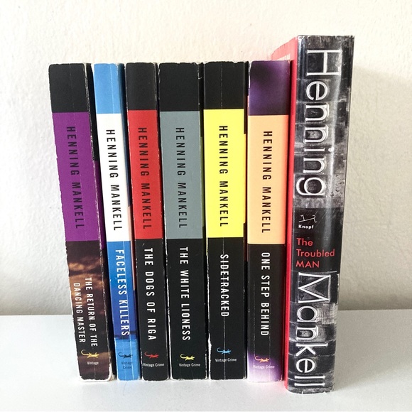 7 Hanning Makell Books Kurt Wallander Series - Picture 2 of 12